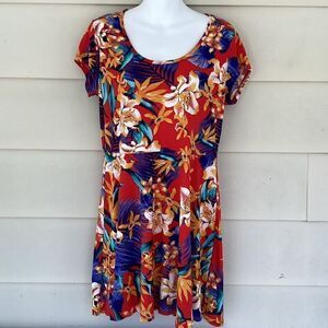 Bobby Brooks medium floral mini dress.  0231